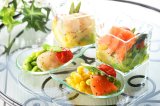 国産野菜と魚介の冷製オードブル