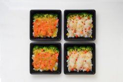 画像2: 北海道産サーモン&ヒラメのカルパッチョ