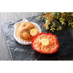 画像: バター香る紅ずわい蟹と帆立ごはん
