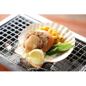 画像: 帆立貝焼セット