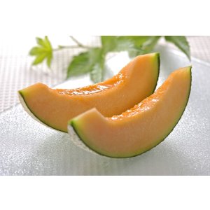 画像: 赤肉メロン1玉【冷蔵】