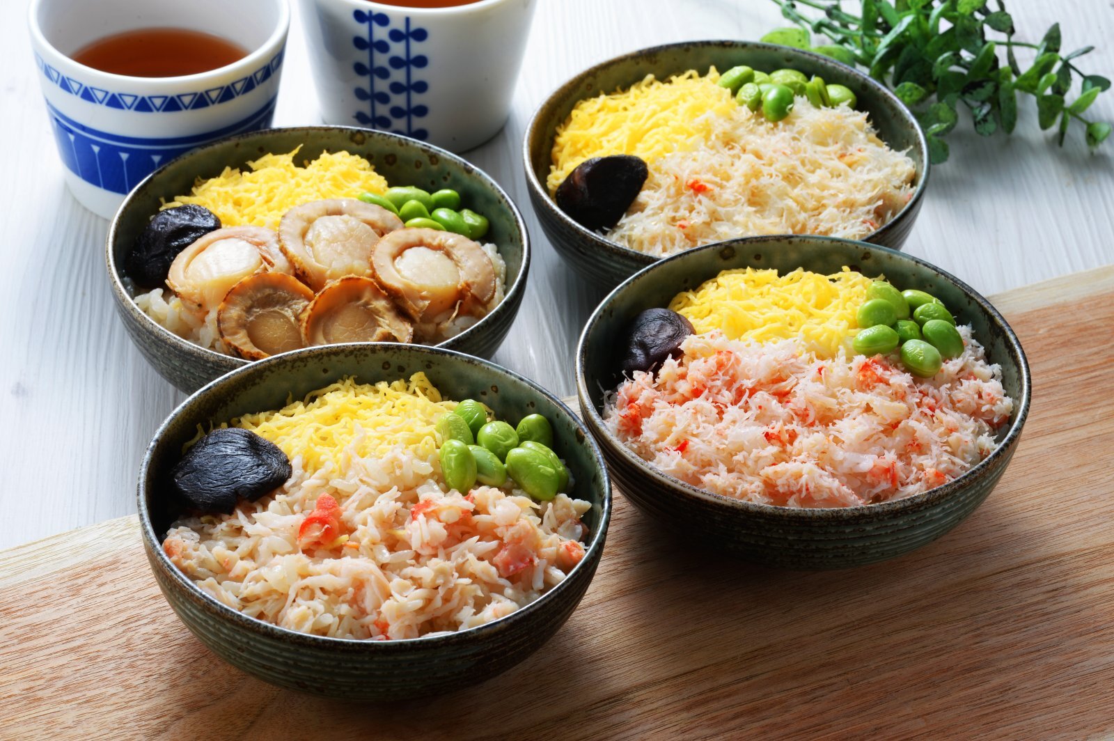 画像1: 海の幸4種ごはん（冷凍）